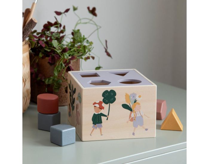 SEBRA Cube � Formes en Bois - Pixie Land - D�s 10 mois (1)