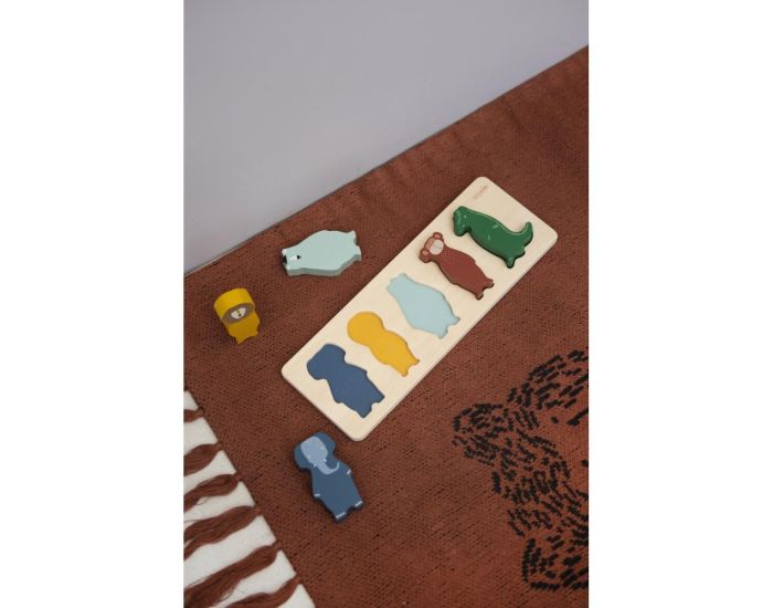 TRIXIE Puzzle de Formes en Bois - D�s 12 mois (3)