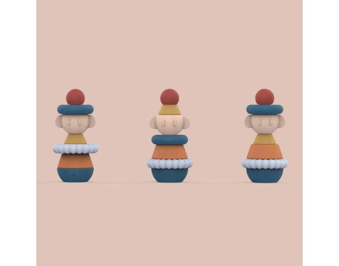 LOUISE & GABRIEL L�on le Bonhomme � Empiler - D�s 6 mois (1)