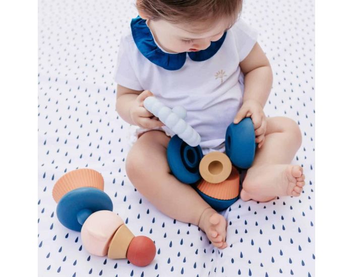 LOUISE & GABRIEL L�on le Bonhomme � Empiler - D�s 6 mois (2)