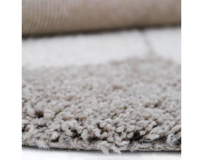 NATTIOT Tapis Rond Enfant - Bohemian Daisy - Beige - � 120 cm (2)