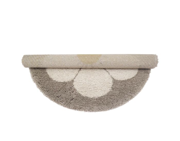 NATTIOT Tapis Rond Enfant - Bohemian Daisy - Beige - � 120 cm (3)