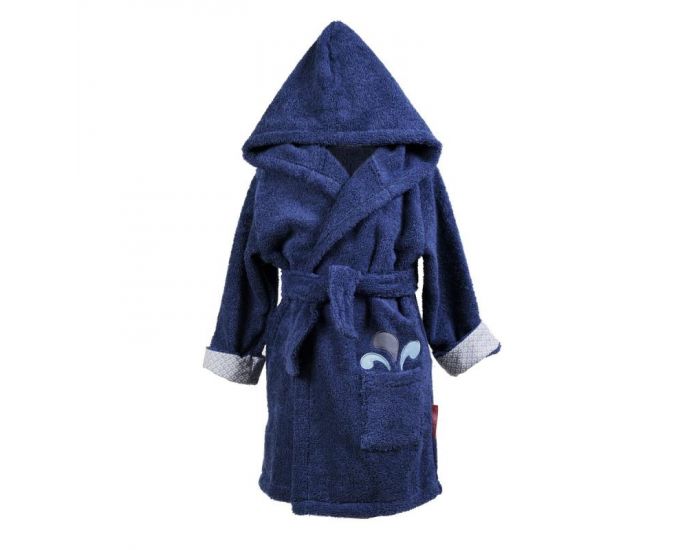 LITTLE CREVETTE Peignoir enfant Baleine (1)