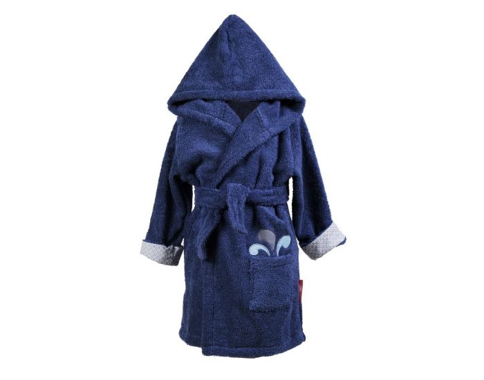 LITTLE CREVETTE Peignoir enfant Baleine (5)