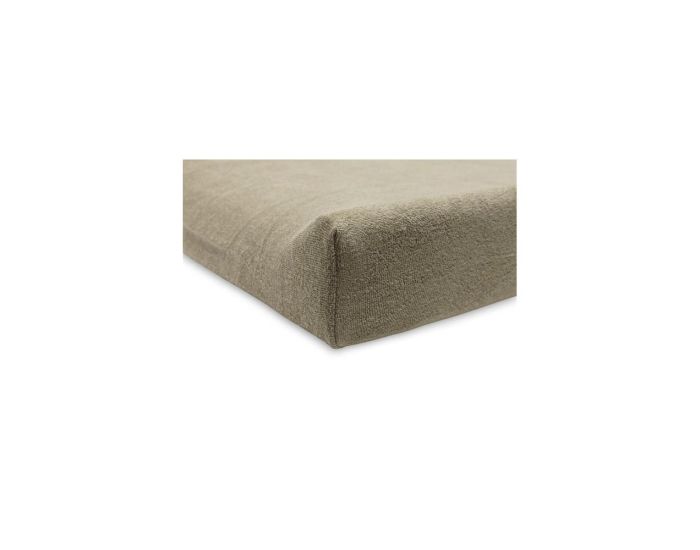 JOLLEIN Lot de 2 Housses Matelas � Langer �ponge - Olive Green - 50 x 70 cm  (2)