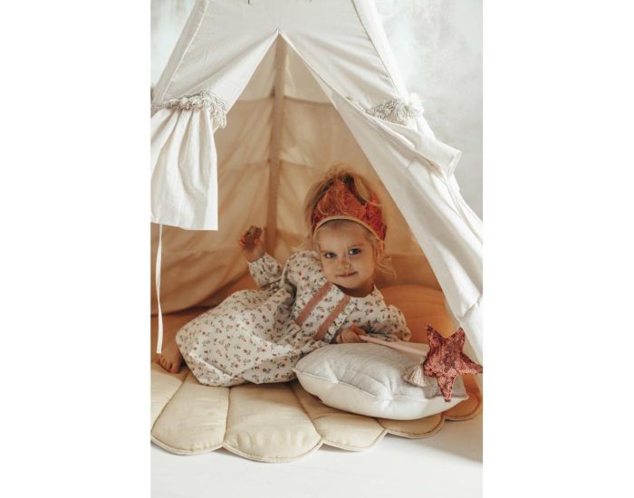 MOI MILI Tente Tipi Folk � Volants - Beige (4)