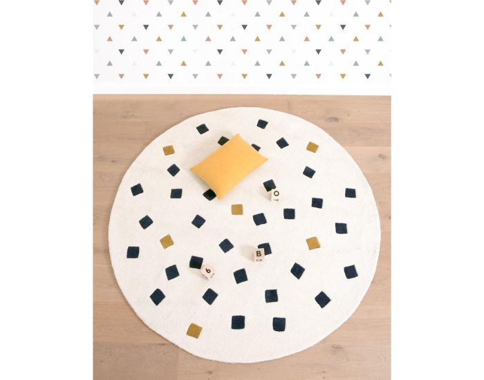 LILIPINSO Tapis Coton - Petits Carr�s  (1)