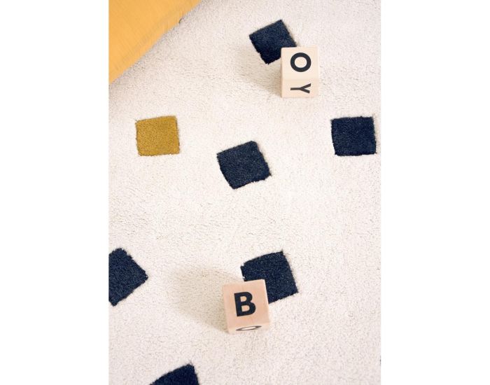 LILIPINSO Tapis Coton - Petits Carr�s  (2)