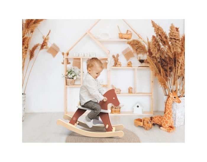 SPEEDY MONKEY Cheval � Bascule en Bois - D�s 12 mois (1)