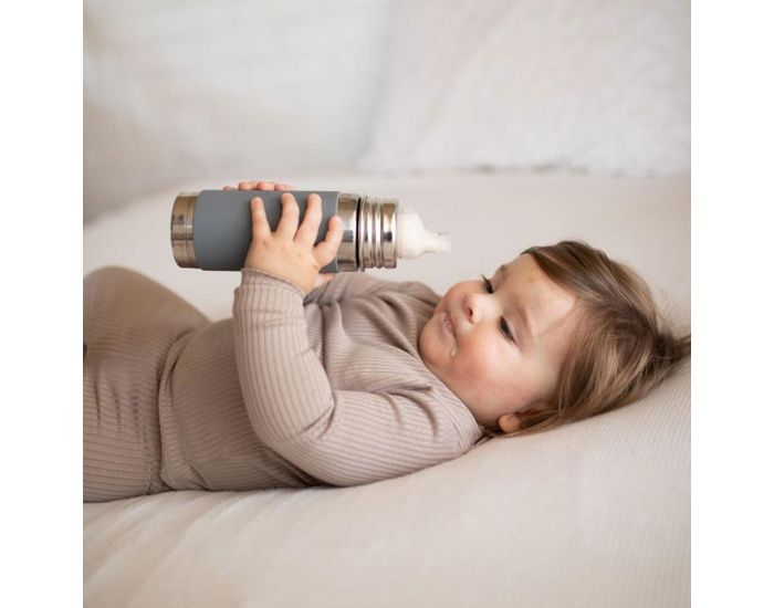 PURA Biberon � bec Slate en inox 325 ml - PURA (4)