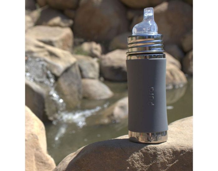 PURA Biberon � bec Slate en inox 325 ml - PURA (5)