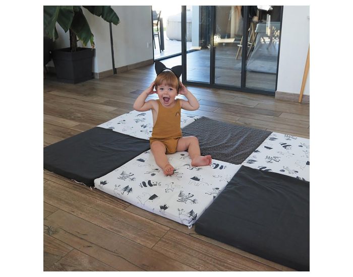 CANDIDE Tapis Malin XL - Black & White Experience - D�s la naissance (6)