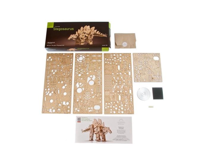 UGEARS Puzzle 3D St�gosaure - D�s 12 ans  (1)