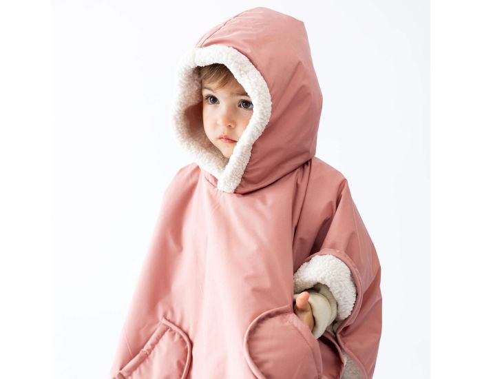 BEMINI Poncho de Voyage Waterproof + Teddy - 9 � 36 mois (4)