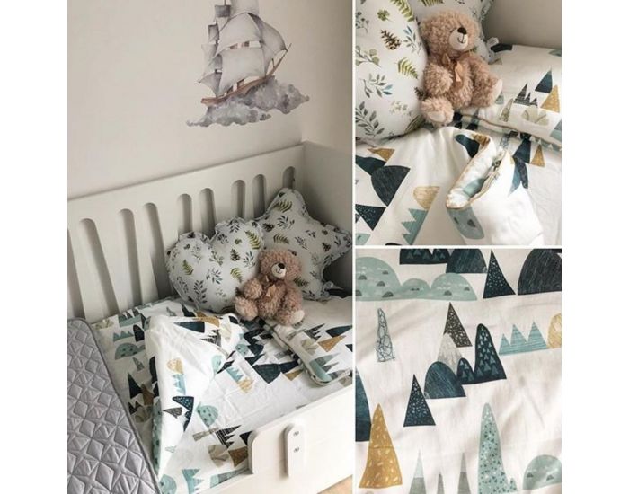 SEVIRA KIDS Couette 135x100 et Oreiller Enfant - Everest (13)