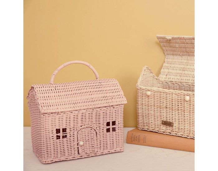 OLLI ELLA Panier en Rotin - Maison Casa Clutch - D�s 3 ans (1)