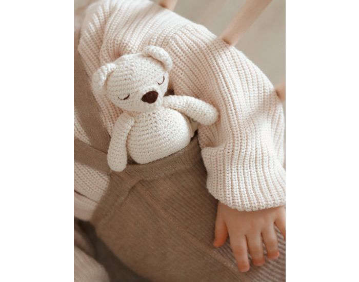 PATTI OSLO Doudou en Crochet - Petit Ours - D�s la naissance  (2)