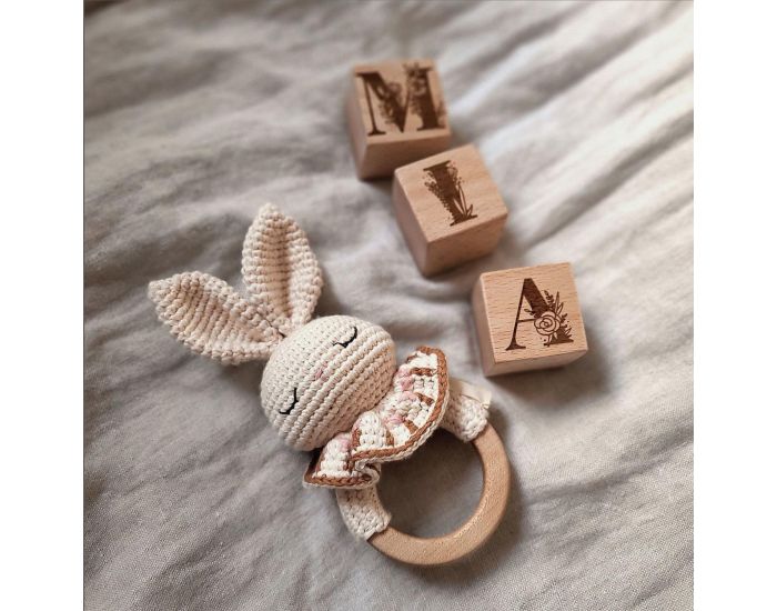 PATTI OSLO Anneau de Dentition en Crochet - Lapin - D�s la naissance  (2)