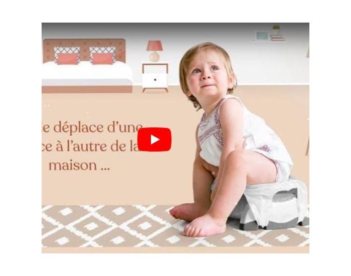 POTETTE PLUS Pot Enfant de Voyage 2 en 1 - Mauve  (2)