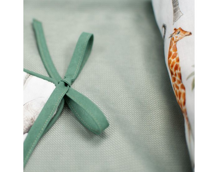 SEVIRA KIDS Housse pour Tour de Lit R�versible - Safari (1)