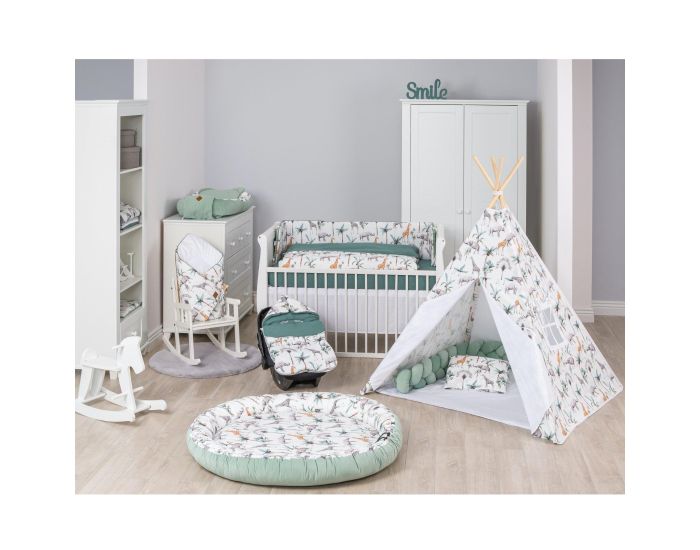 SEVIRA KIDS Housse pour Tour de Lit R�versible - Safari (6)
