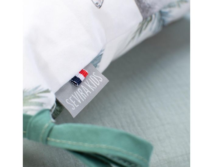 SEVIRA KIDS Housse pour Tour de Lit R�versible - Safari (8)