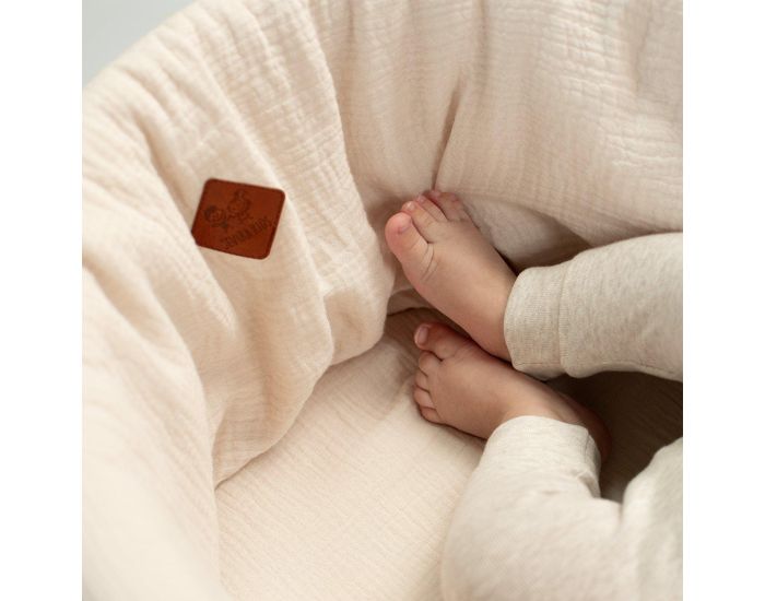 SEVIRA KIDS Couffin B�b� avec Matelas, Habillage et Drap Housse - Jeanne (1)