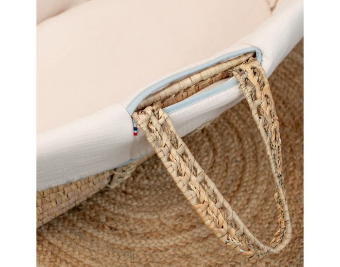 SEVIRA KIDS Couffin B�b� avec Matelas, Habillage et Drap Housse - Jeanne (3)