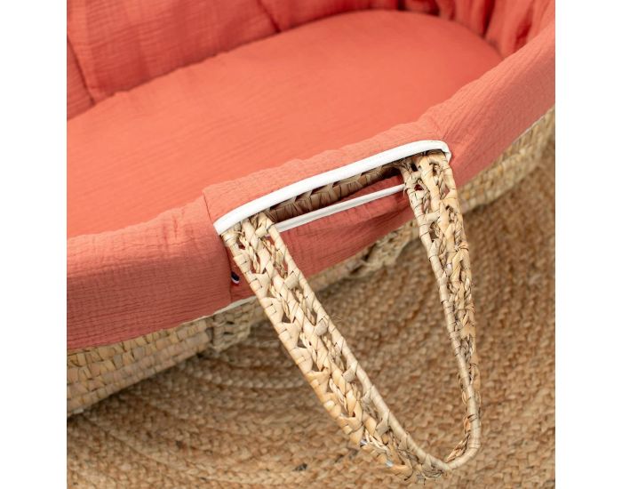 SEVIRA KIDS Couffin B�b� avec Matelas, Habillage et Drap Housse - Jeanne (6)