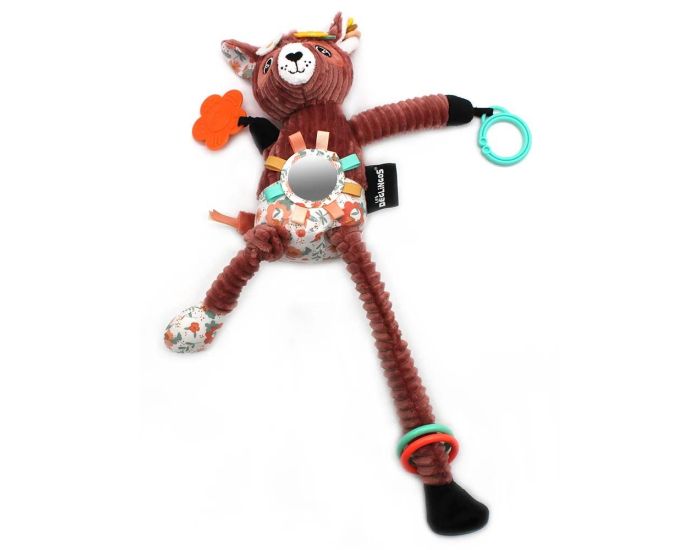 LES DEGLINGOS Peluche d'Activit�s Nomade - M�lim�los la Biche - D�s 12 mois  (3)