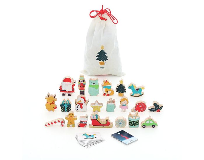 VILAC Calendrier de l'Avent Touche et Trouve - D�s 2 ans  (2)