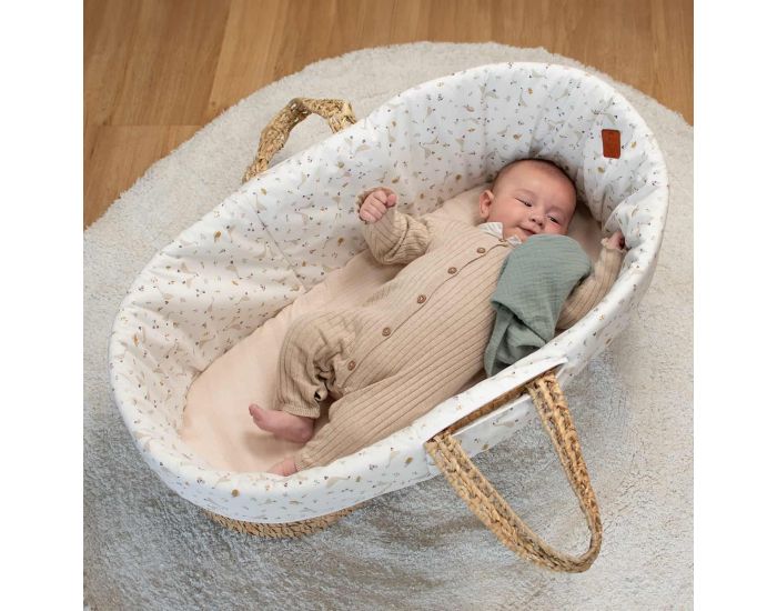 SEVIRA KIDS Couffin B�b� avec Matelas, Habillage et Drap Housse - Sidonia (1)