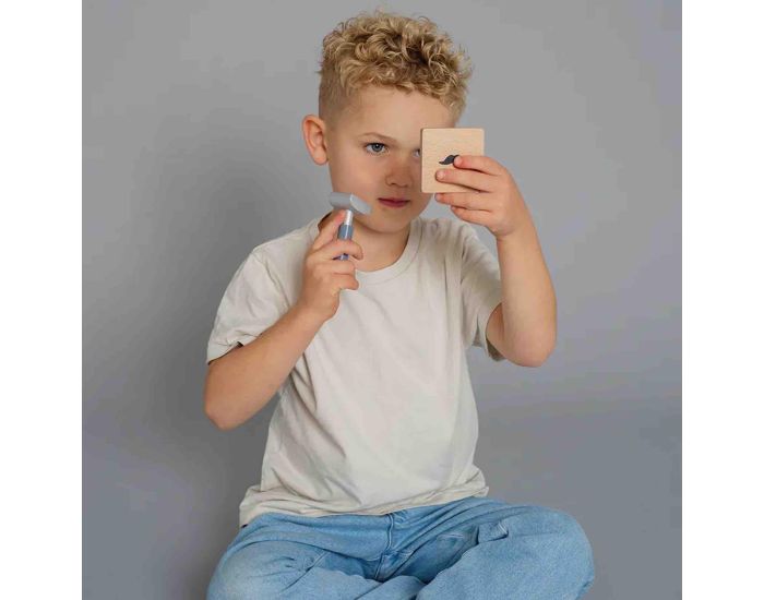 JABADABADO Jouet en Bois - Valisette de Barbier - D�s 3 ans (1)