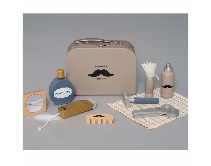 JABADABADO Jouet en Bois - Valisette de Barbier - D�s 3 ans (6)