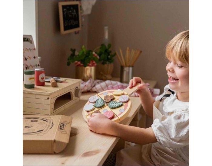 JABADABADO Jouet en Bois - Four � Pizza - D�s 3 ans  (1)