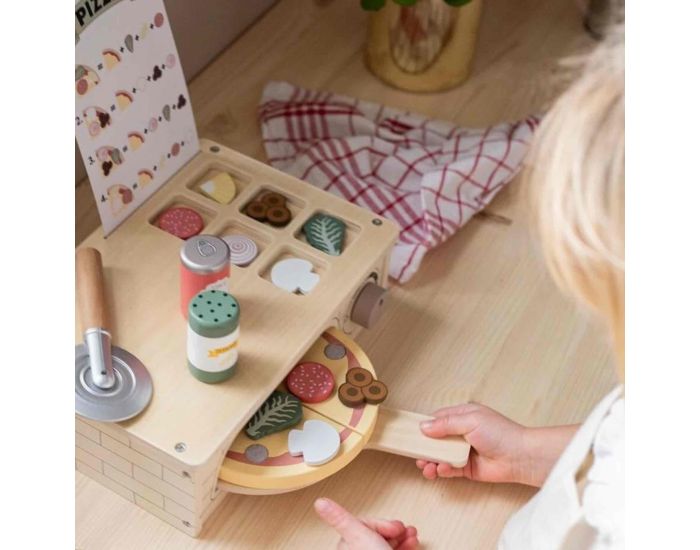JABADABADO Jouet en Bois - Four � Pizza - D�s 3 ans  (2)
