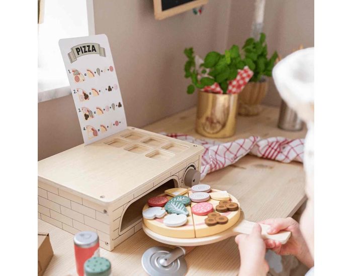 JABADABADO Jouet en Bois - Four � Pizza - D�s 3 ans  (4)