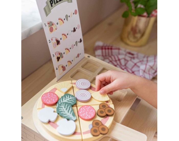 JABADABADO Jouet en Bois - Four � Pizza - D�s 3 ans  (5)