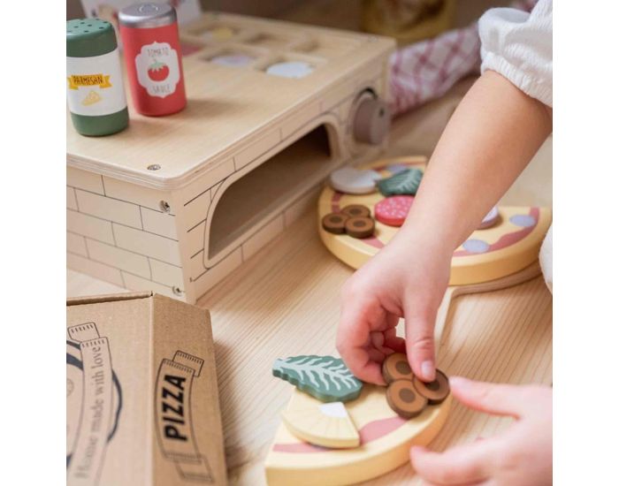 JABADABADO Jouet en Bois - Four � Pizza - D�s 3 ans  (6)