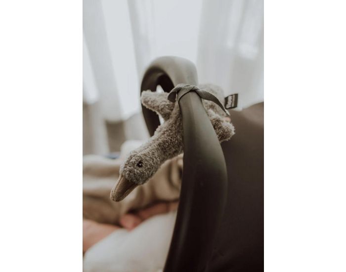 FLOW AMSTERDAM Peluche Bruit Blanc � Suspendre - Liva l'Oie - Grise - D�s la naissance  (5)