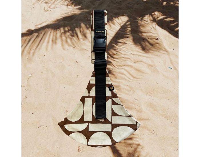 WILDRIDE Porte-B�b� - Boho - Beige et Marron (1)