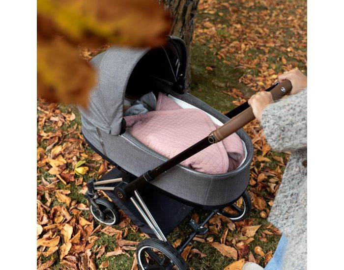 BEMINI Nid d'Ange - BISIDE Ouatin� Pady Quilted + Teddy - 0 � 12 mois  (2)