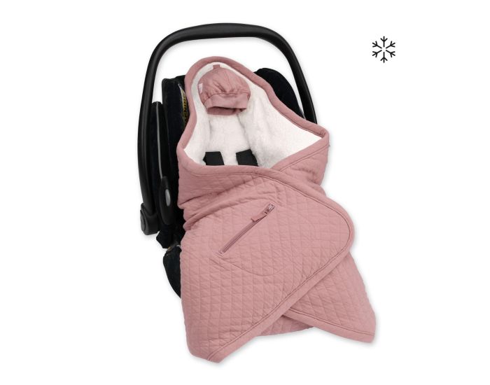 BEMINI Nid d'Ange - BISIDE Ouatin� Pady Quilted + Teddy - 0 � 12 mois  (5)