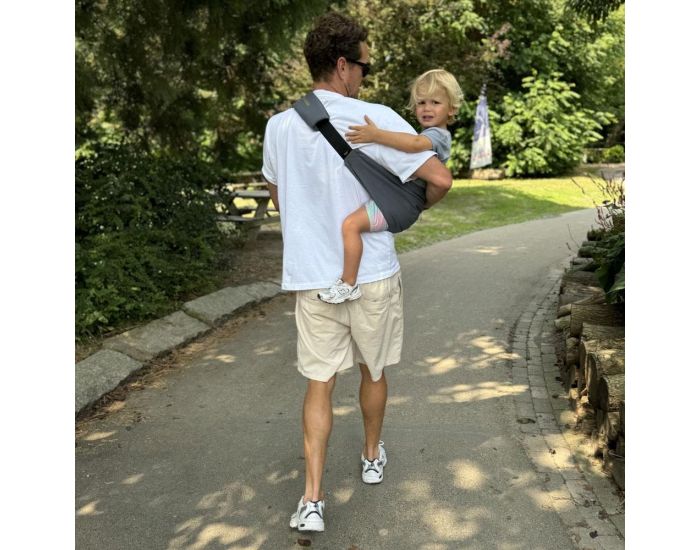 WILDRIDE Porte-B�b� - Iron - Gris M�tal (2)