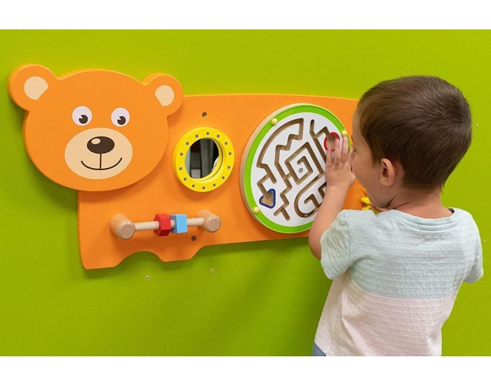 VIGA TOYS Panneau d'Activit�s Mural Ours - D�s 1 an (2)
