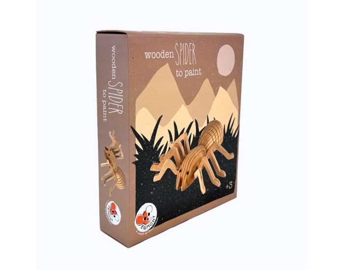 EGMONT TOYS Araign�e en Bois � Peindre - D�s 3 ans  (1)