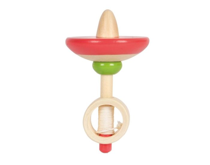 SMALL FOOT COMPANY Toupie en Bois avec Ficelle - D�s 3 ans  (3)