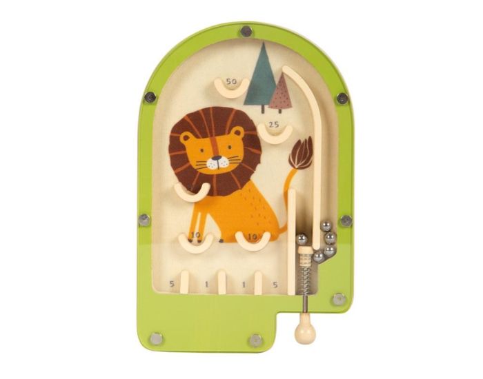 SMALL FOOT COMPANY Mini Jeu de Flipper - Lion - D�s 3 ans  (1)