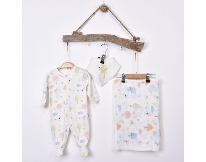 SEVIRA KIDS Kit Dors-Bien + Bandana + Lange - Koala (4)