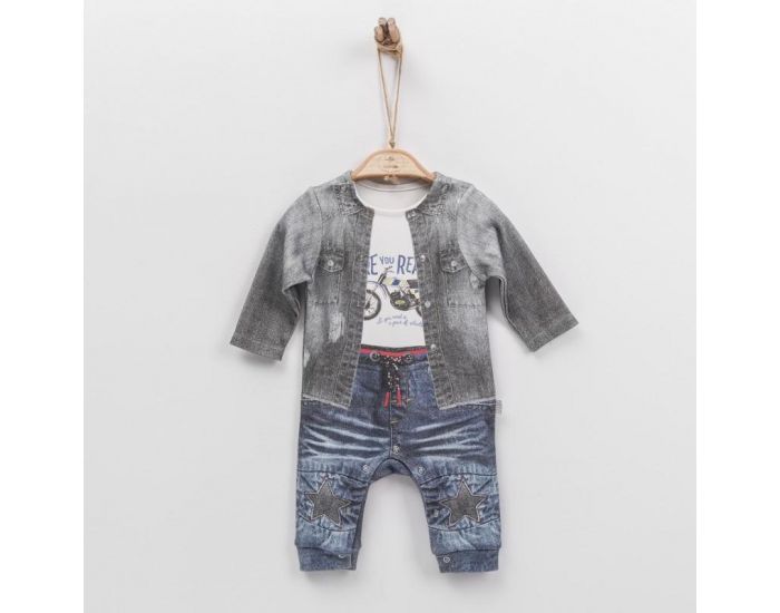 SEVIRA KIDS Combinaison Dors-bien Bb Ensemble Gilet (4)